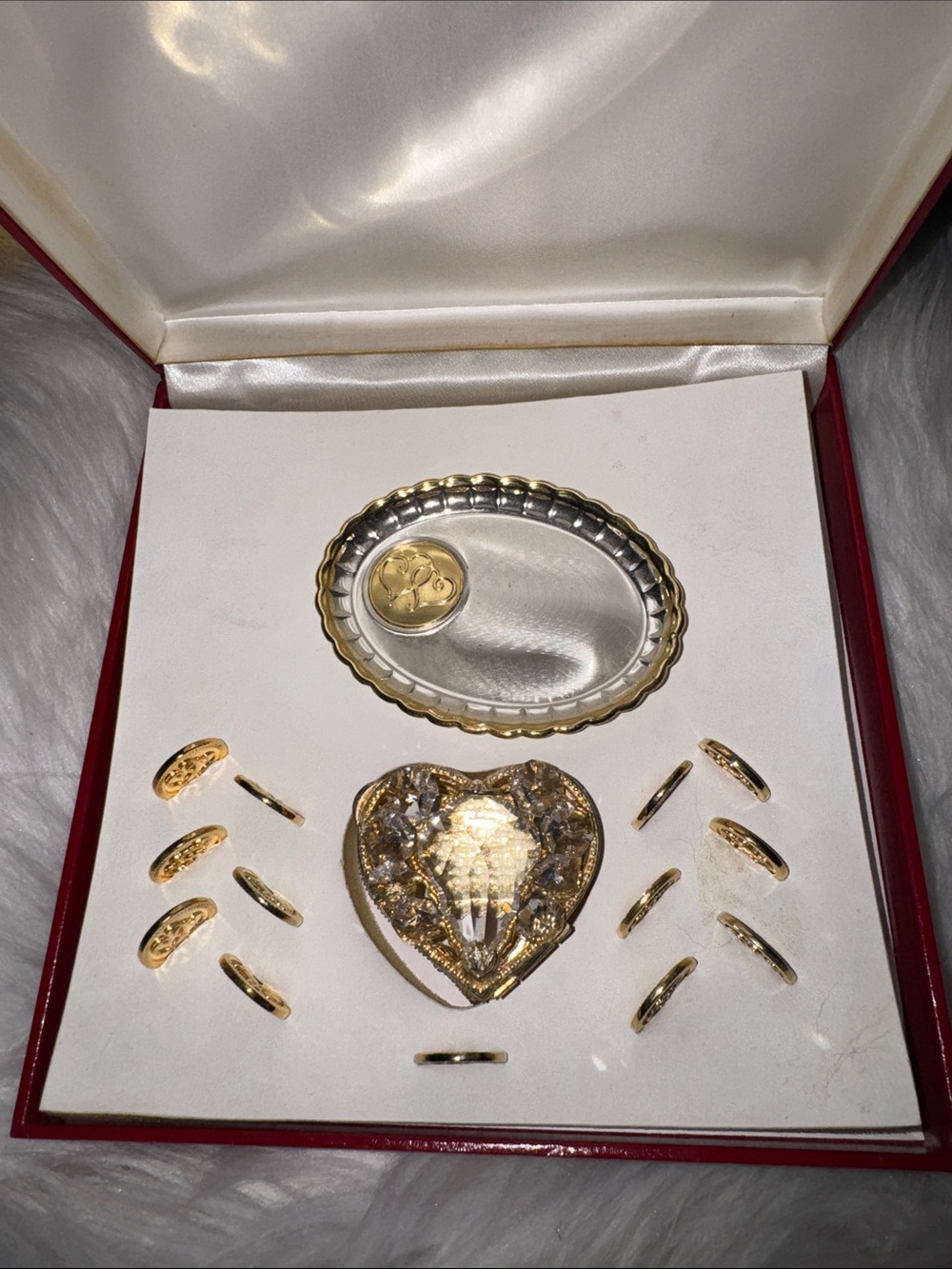 Authentic Creaciones Corina wedding arras set!